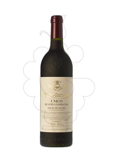 Photo Vega Sicilia Unico Reserva Especial red wine