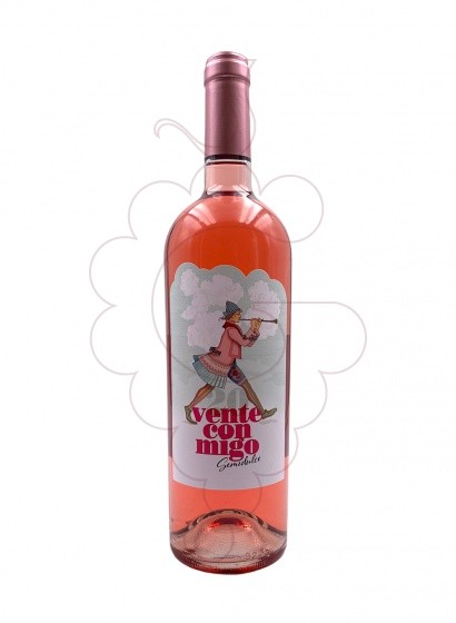 Photo Vente Conmigo Semidulce rosé wine