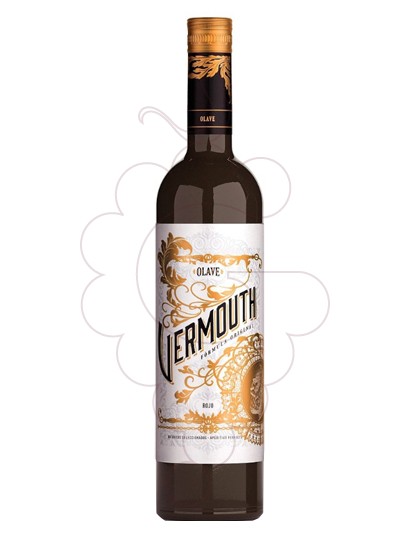 Photo Aperitif wine Red Vermut Olave