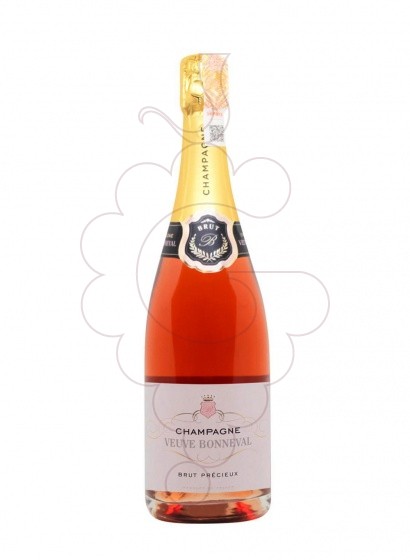 Photo Veuve bonnebal brut rose preci sparkling wine