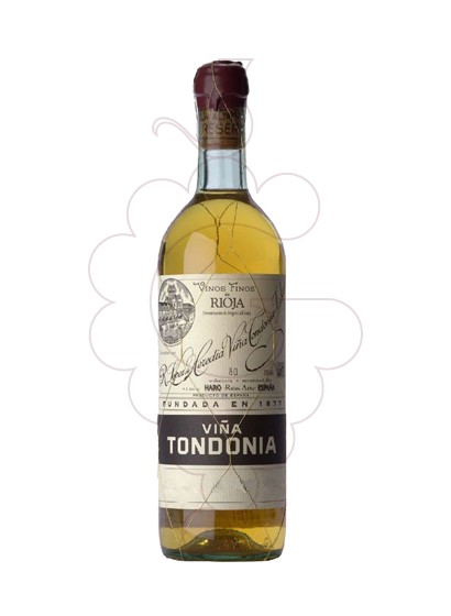 Photo White Viña Tondonia Gran Reserva white wine