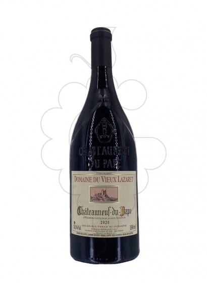 Photo Domaine du Vieux Lazaret Chateauneuf du Pape Magnum red wine