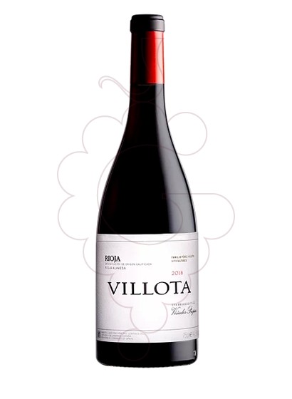 Photo Red Villota red wine