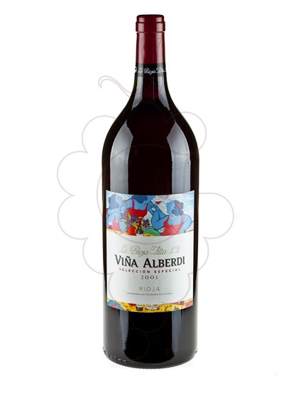 Photo Viña Alberdi Magnum red wine