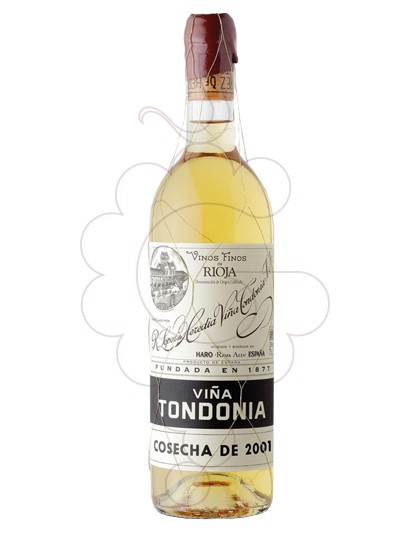 Photo White Viña Tondonia Gran Reserva white wine