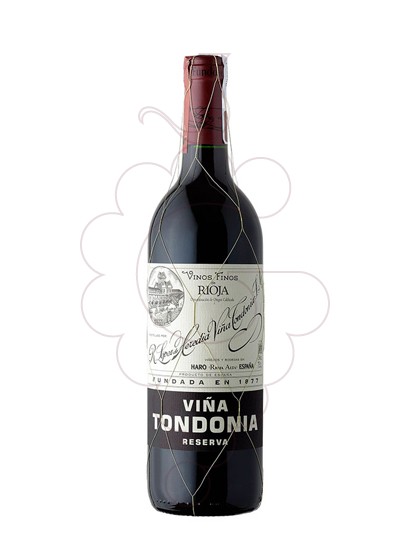 Photo Viña Tondonia Reserva red wine