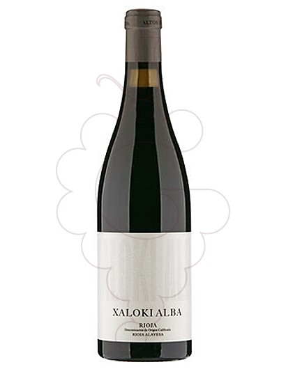 Photo Xaloki Alba red wine